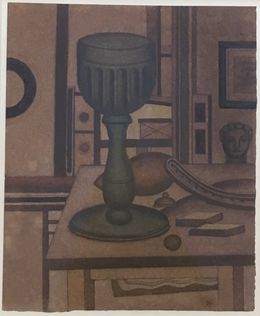 Painting, Still life with glass, Fernand Léger