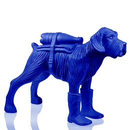 Sculpture, Cloned Schnauzer with water bottle, William Sweetlove