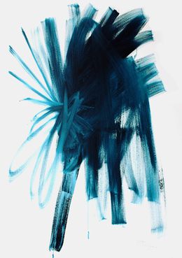 Painting, Blue deep, Saverio Filioli Uranio